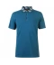 Фото № 1 Поло Pierre Cardin Short Sleeve Check Collar Petrol L