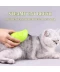 Фото № 5 Парова щітка масажер спрей 3 в 1 PET SPRAY MASSAGE BRUSH для вичісування собак і котів з паровим розпилювачем - зелена (48856215)