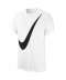 Фото № 1 Футболка Nike Large Swoosh T-Shirt White XXL