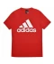 Фото № 1 Футболка adidas Essential Linear T-Shirt Scarlet/White S
