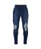 Фото № 1 Джинси No Fear Check Knee Dark Wash 32W 30L