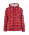 Фото № 1 Куртка Dunlop Full Checked Hoody Mens Red L