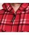 Фото № 7 Куртка Dunlop Full Checked Hoody Mens Red L