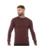Фото № 1 Джемпер Brave Soul Parsec Neck Dark Burgundy Mix Burgundy Marl L