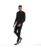 Фото № 3 Лонгслів Brave Soul Prague Neck Top Black Black XS