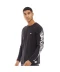 Фото № 1 Лонгслів Fluid Printed Sleeve Top Black Black M