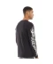 Фото № 2 Лонгслів Fluid Printed Sleeve Top Black Black M