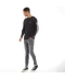 Фото № 3 Лонгслів Fluid Printed Sleeve Top Black Black M