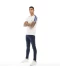 Фото № 3 Джинси Fluid Stretch Skinny Fit Dark Wash Dark Wash 34W 32L