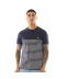 Фото № 1 Футболка Lyle And Scott Vintage Breton Stripe Navy Navy S