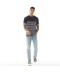 Фото № 3 Футболка Lyle And Scott Vintage Breton Stripe Navy Navy S