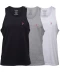 Фото № 1 Майка FARAH Three Pack Lounge Vests Black/Grey/White Multi M