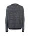 Фото № 2 Джемпер Lee Cooper Contrast Crew Neck Knit Black / White XL