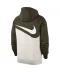 Фото № 2 Худі Nike HBR SwooshHoodSn94 Green / Grey S