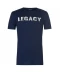 Фото № 1 Футболка Dead Legacy Logo NAVY/SILVER S