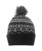 Фото № 2 Шапка SoulCal Aztec Knit Black / Charcoal Універсальний