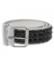 Фото № 1 Ремінь Pulp 3 Row Stud Belt Mens White / Black L