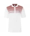 Фото № 1 Поло Lonsdale Yarn Dye Stripe White/Burgundy L