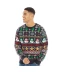 Фото № 1 Джемпер Fluid Christmas er Navy Multi Navy L