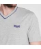 Фото № 4 Футболка Lonsdale V Neck Tee Grey Marl S