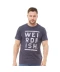 Фото № 1 Футболка Weird Fish Taped Branded Navy Marl Navy Marl S