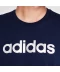 Фото № 4 Футболка adidas Linear Foil T-Shirt Navy/Silver L
