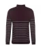 Фото № 2 Джемпер Pierre Cardin Button Neck Knit Burgundy / Grey M M