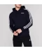 Фото № 2 Худі adidas 3 Stripes Full Zip Legink / White L
