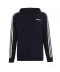 Фото № 6 Худі adidas 3 Stripes Full Zip Legink / White L