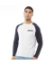 Фото № 1 Лонгслів JACK AND JONES Brian T-Shirt Sky Captain / White Navy XS