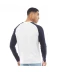 Фото № 2 Лонгслів JACK AND JONES Brian T-Shirt Sky Captain / White Navy XS