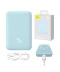 Фото № 2 Павербанк BASEUS Magnetic Fast Charge 10000mAh 20W з бездротовою зарядкою Qi 15W Blue (PPCX110103)
