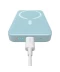 Фото № 3 Павербанк BASEUS Magnetic Fast Charge 10000mAh 20W з бездротовою зарядкою Qi 15W Blue (PPCX110103)