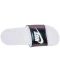 Фото № 3 Шльопанці Nike Benassi JDI SE White/White/Lucid Green/Court Purple 45