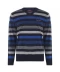 Фото № 1 Джемпер Pierre Cardin Mix Stripe Knit Navy / Cobalt S