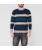 Фото № 2 Джемпер Pierre Cardin Stripe Knit Charcoal / Blue XL