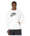 Фото № 1 Футболка Nike Big & Tall NSW Club Pullover Graphic White / White / Black 2XL Tall