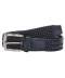Фото № 2 Ремінь Torino Leather Co. 35 mm Italian Woven Stretch Leather Navy 34