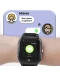 Фото № 6 Дитячий смарт-годинник 4G з Відеодзвінком JETIX DF100 вологозахист IP67(Black) (40001)