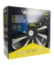 Фото № 2 Автомобільний ковпак Michelin Calibre Silver Black 14 (73739) (488747-01)