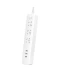 Фото № 2 Подовжувач Xiaomi Mi Power Strip (3 розетки + 3 USB-port) 27W NRB4049CN (99141)