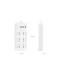 Фото № 4 Подовжувач Xiaomi Mi Power Strip (6 розеток + 3 USB-port) фільтр універсальний білий (83100)