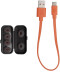 Фото № 12 Навушники JBL Tune Flex (JBLTFLEXGBLK) Ghost Black