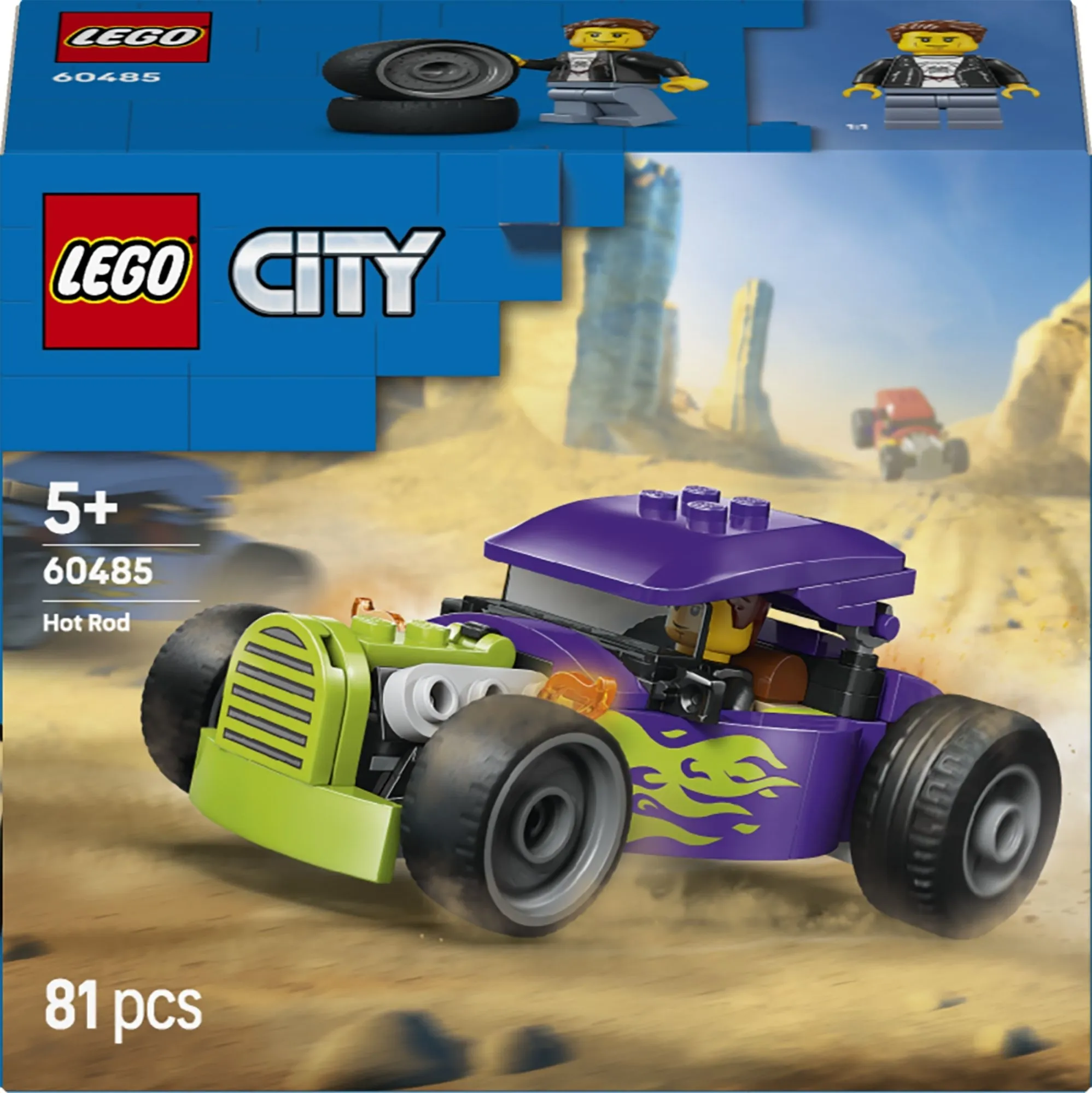 Конструктор LEGO® City Хотрод (60485)
