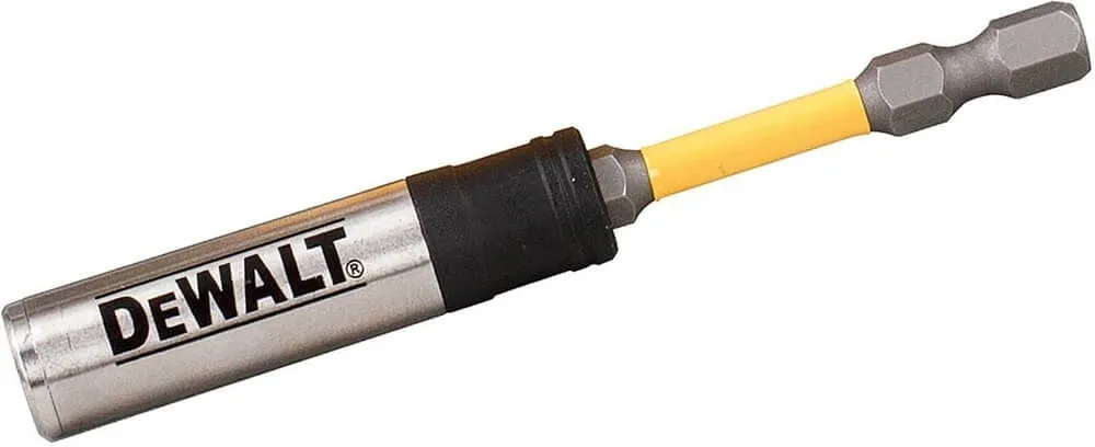 Магнітний тримач біт (вставок) DeWALT EXTREME Impact, 92мм, хвостовик 1/4" (DT90393)