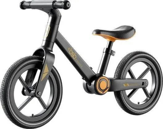 Дитячий біговел Kidilo 12i дюймів, Black (6928270766164)