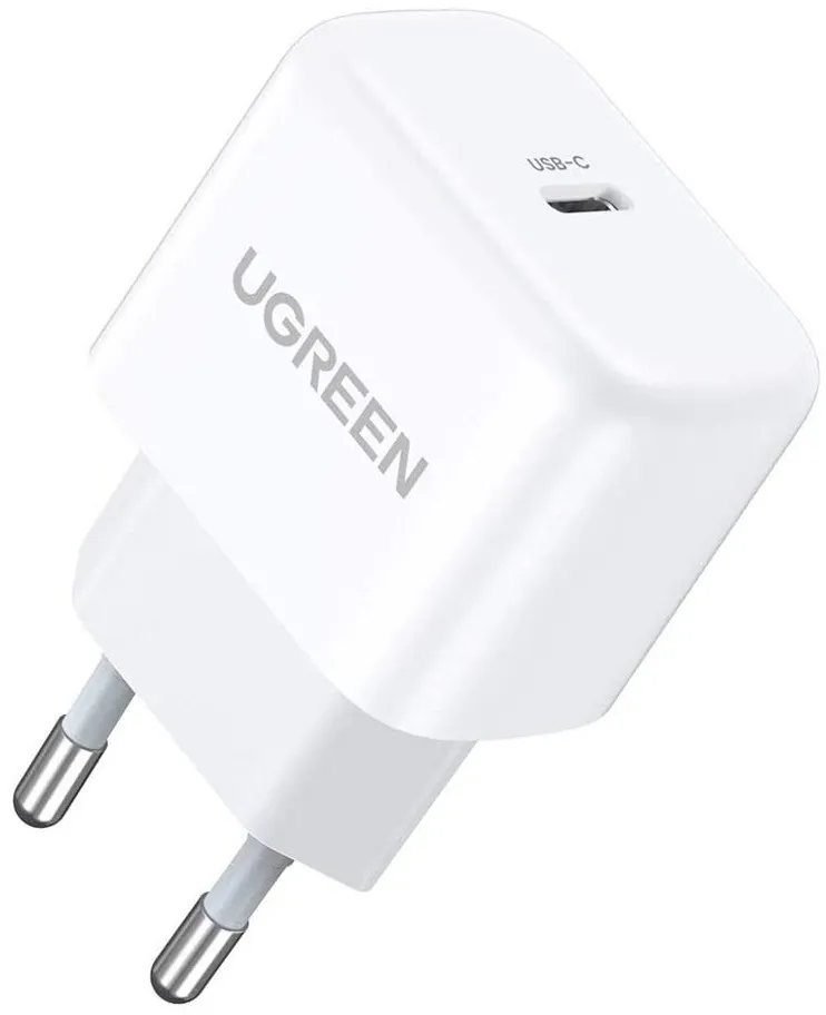 Зарядний пристрій UGREEN CD241 Mini Type-C 20W PD білий
