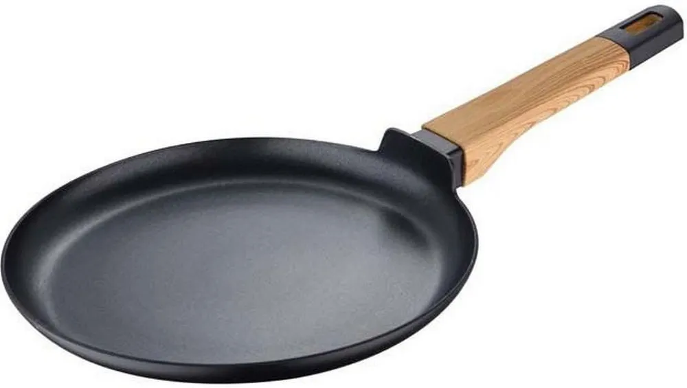 Сковорода для млинців Bergner Earth black, 24 см (BG-34626-BK)