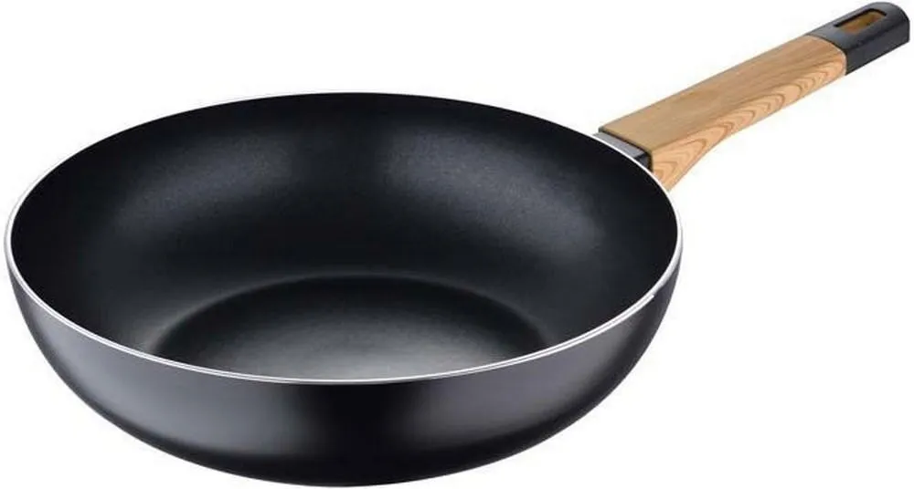 Вок Bergner Earth black, 28 см (BG-34627-BK)