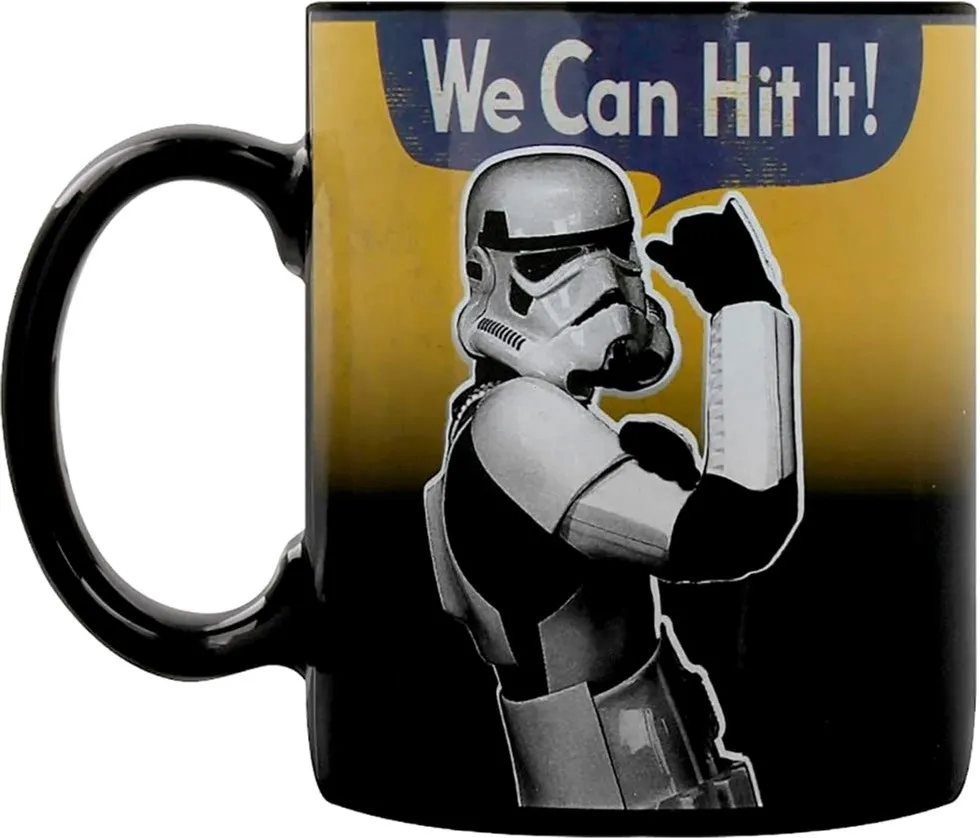 Чашка хамелеон Gbeye STAR WARS Original Stormtrooper Hit It (Зоряні війни) 320 мл (MGH0126)
